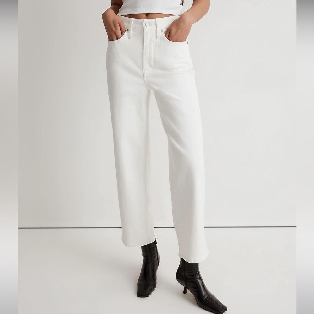 Madewell Women's High Rise Jeans - White